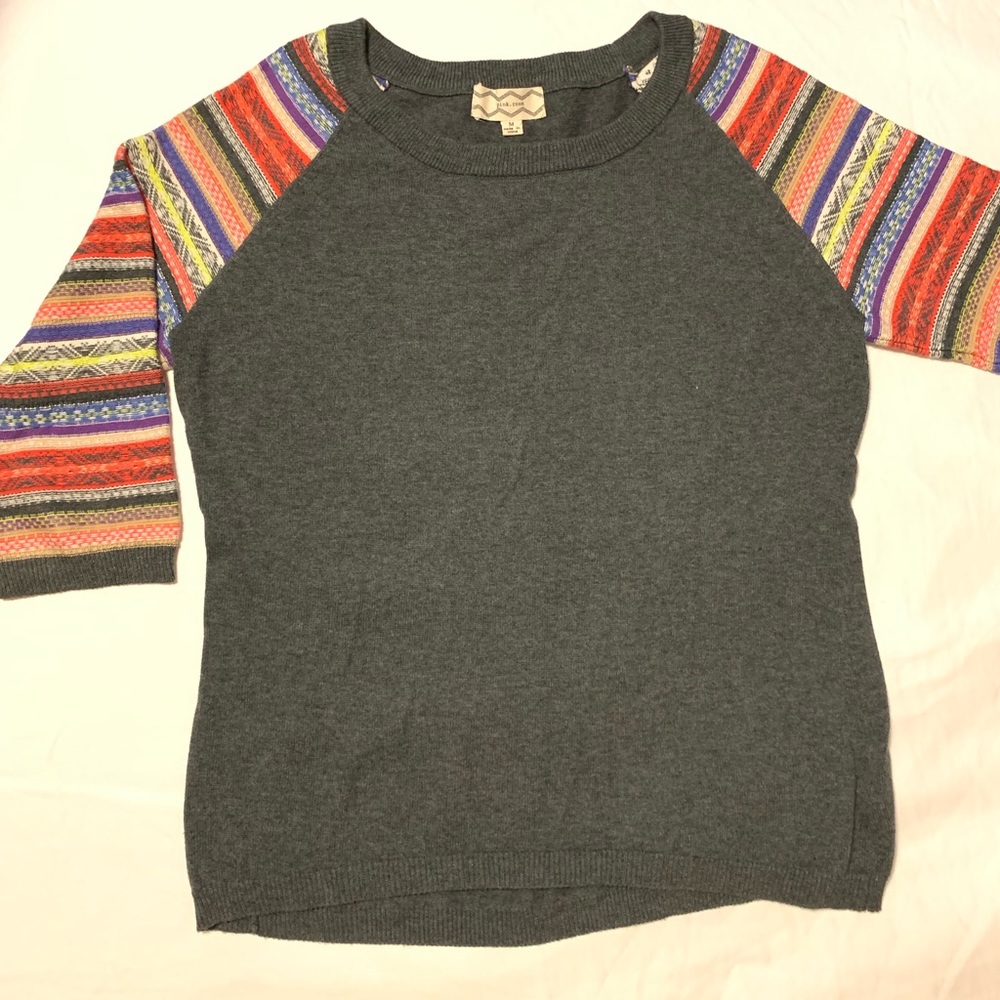 3/4 Sleeve Knit Sweater